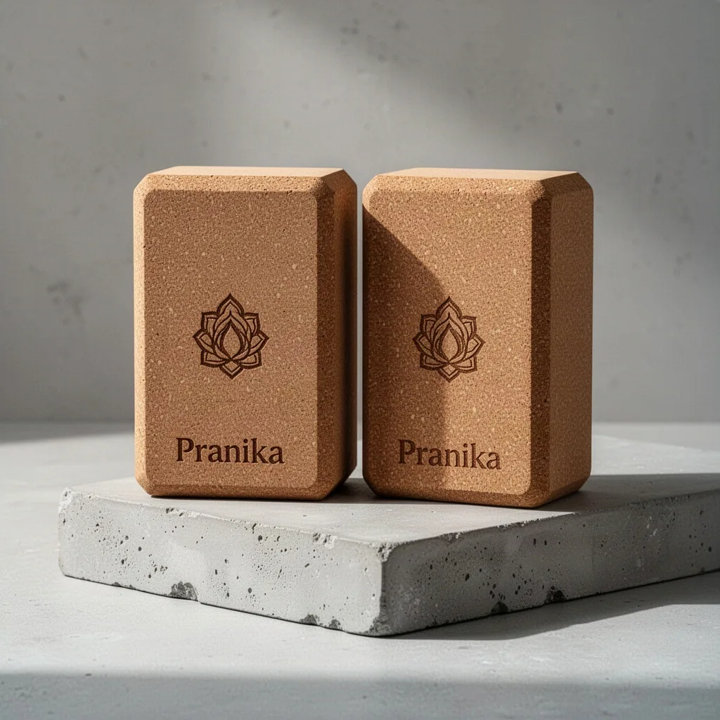 Pranika Bloques de Corcho Alineación Sólida